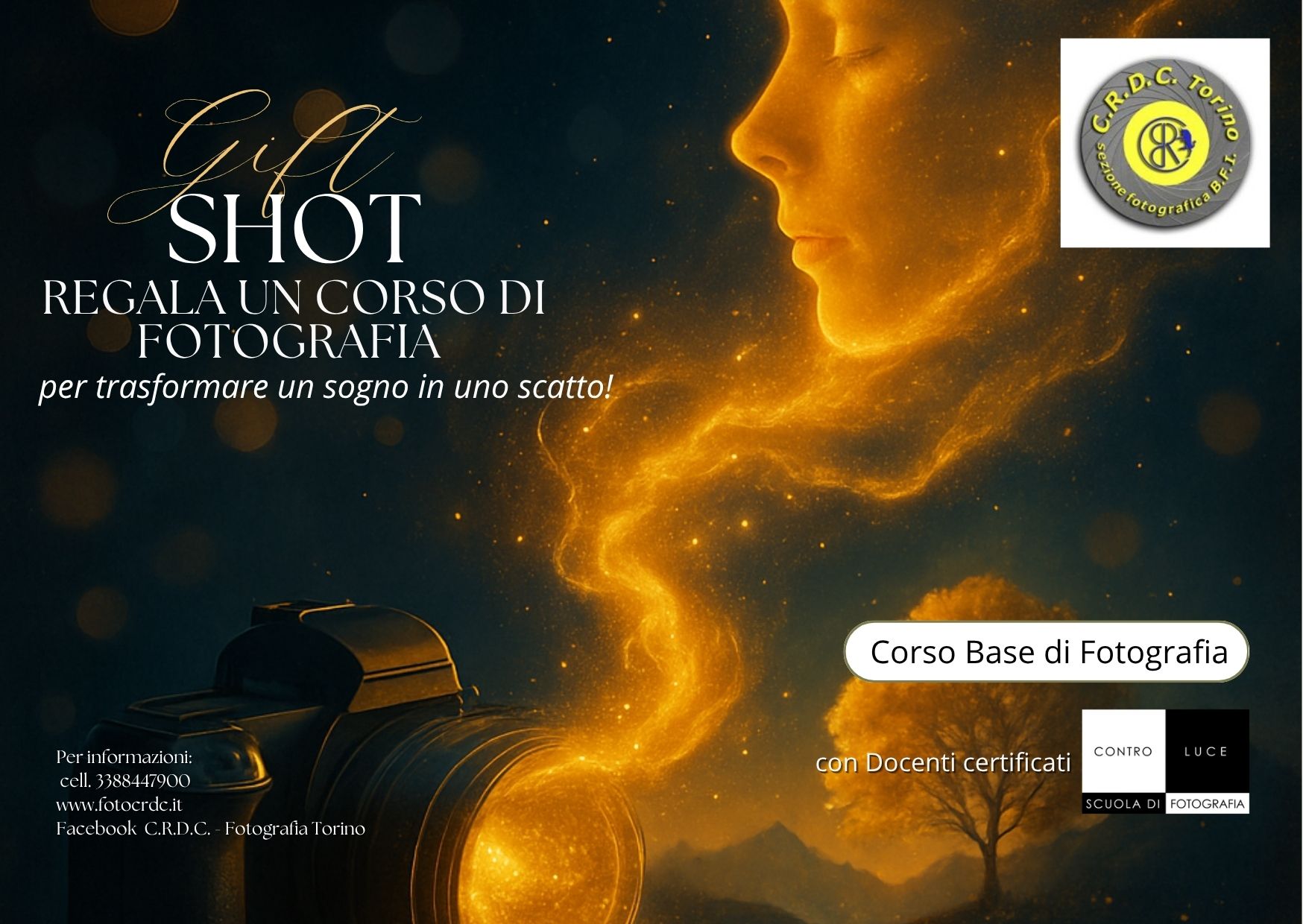 🎁 Gift Shot – Regala un corso di fotografia! 📸